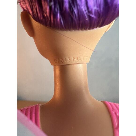 Barbie Dreamtopia Fairy Rainbow Cove FJC85 Purple Hair No Crown - Picture 6 of 6